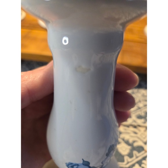 Vintage Jay Company Corelle Blue and White Candle Sticks - Picture 7 of 8